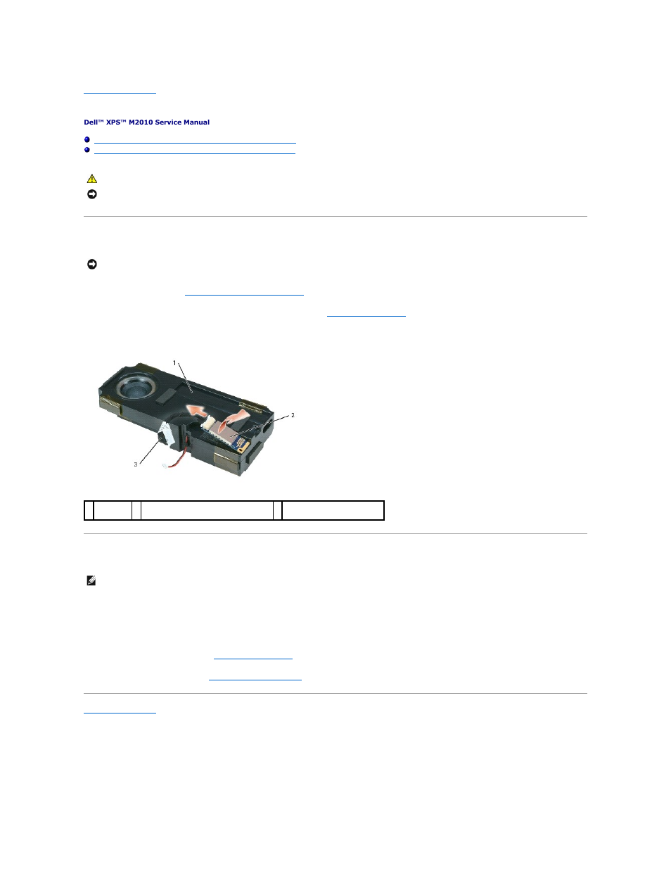 Internal card with bluetooth wireless technology | Dell XPS M2010 (MXP061, Mid 2006) User Manual | Page 18 / 131