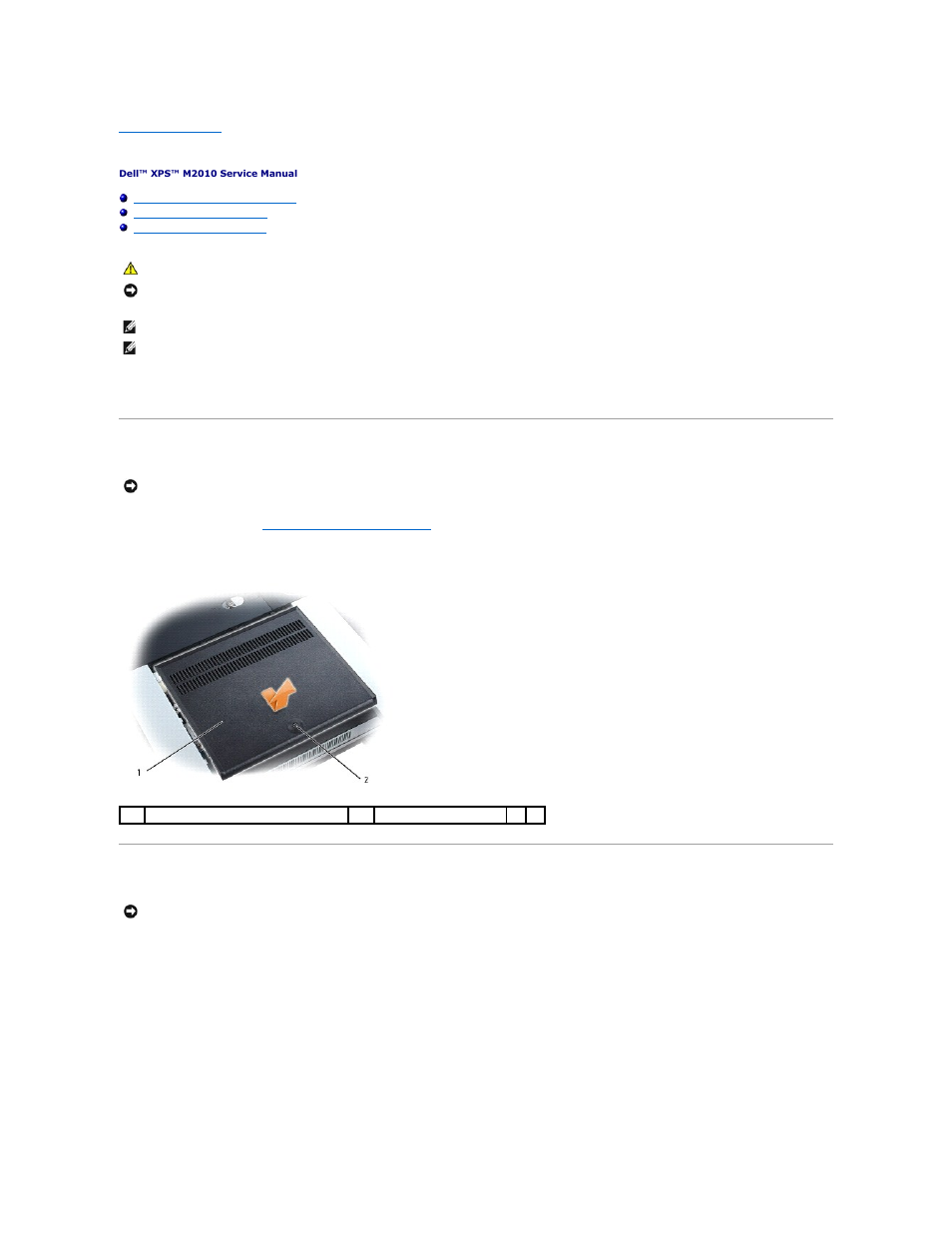 Dell XPS M2010 (MXP061, Mid 2006) User Manual | Page 49 / 131