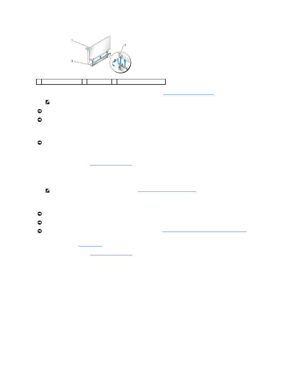Installing pci and pci express cards | Dell XPS M2010 (MXP061, Mid 2006) User Manual | Page 62 / 131
