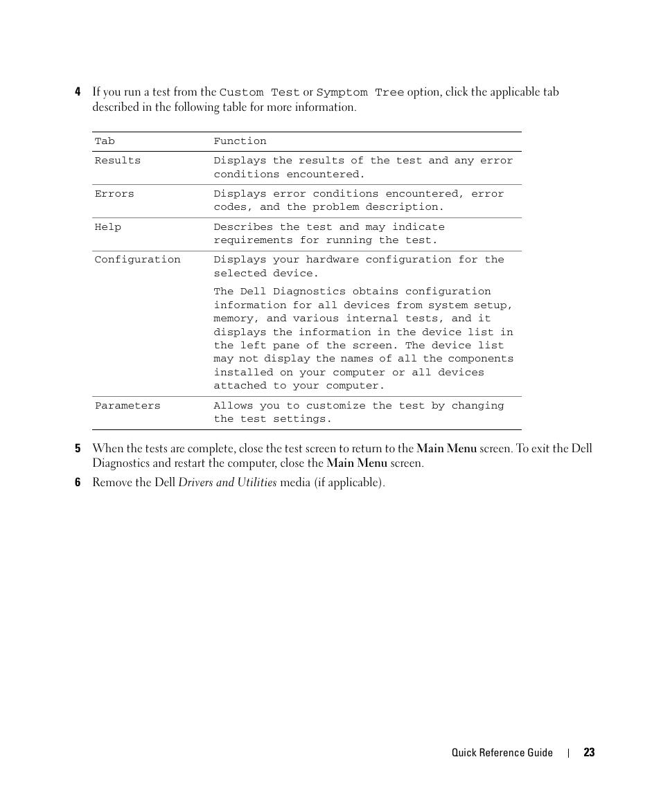 Dell Latitude D830 (Early 2007) User Manual | Page 23 / 104