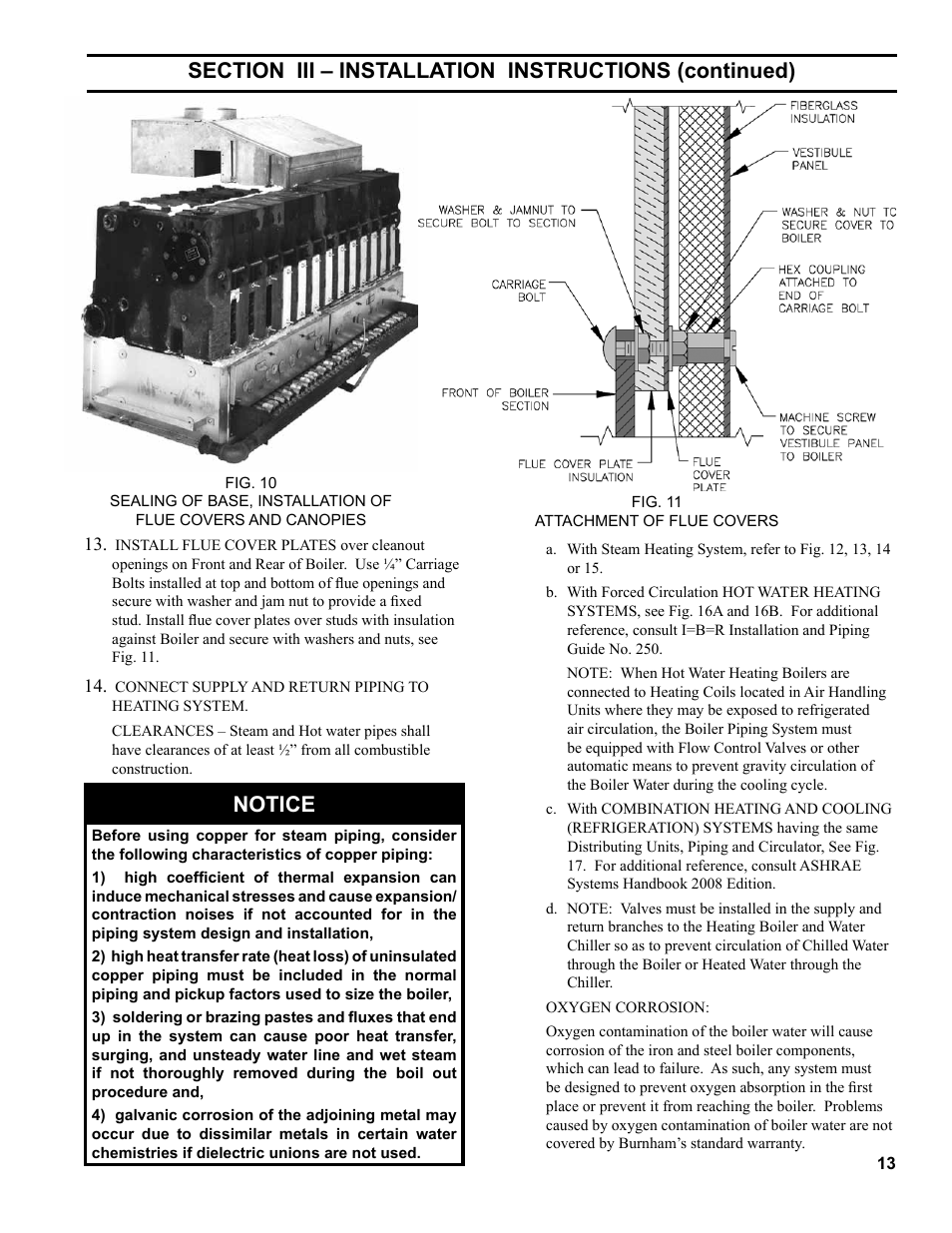 Notice | Burnham Series 5B User Manual | Page 13 / 112