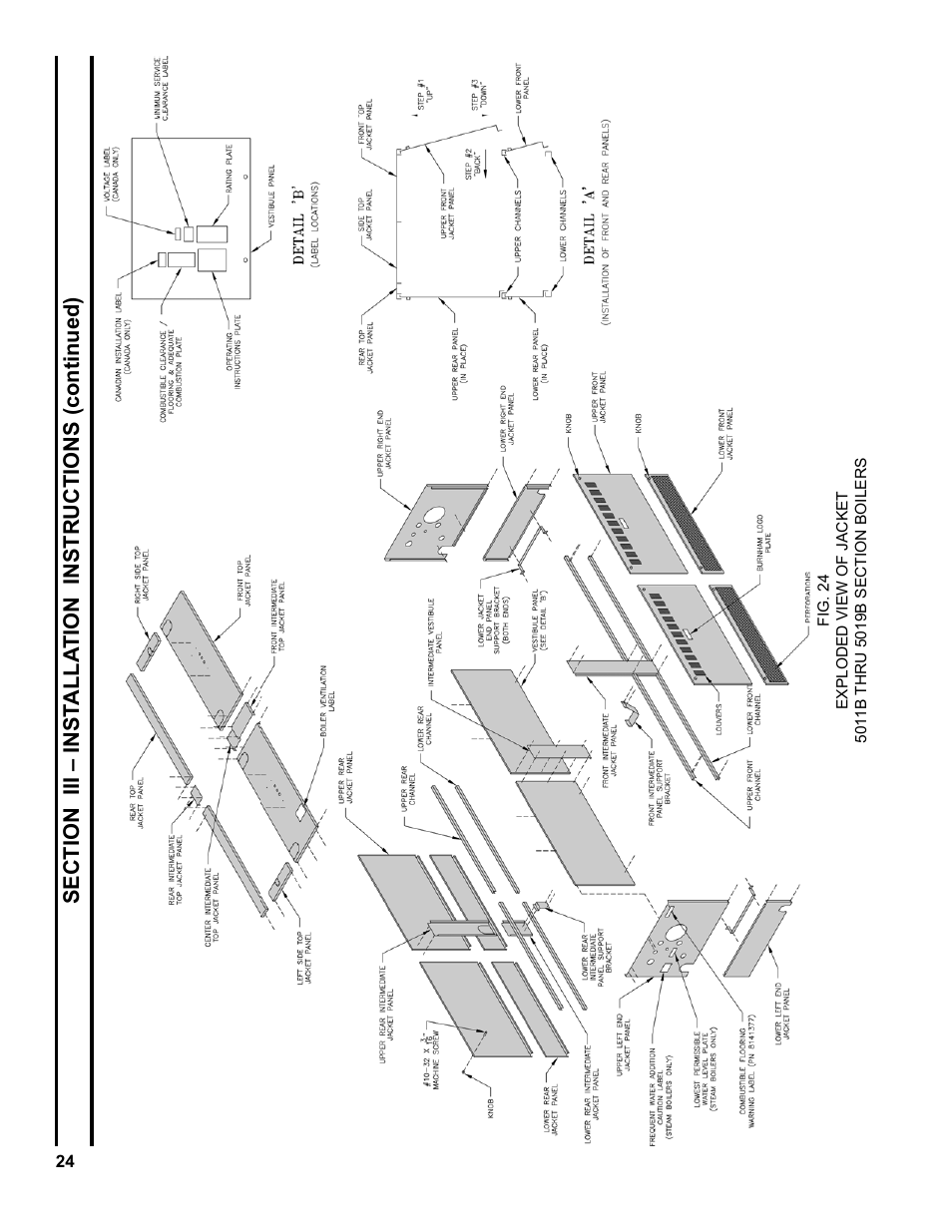 Burnham Series 5B User Manual | Page 24 / 112