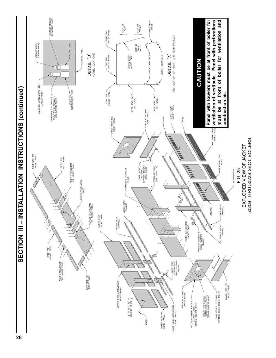 Burnham Series 5B User Manual | Page 26 / 112