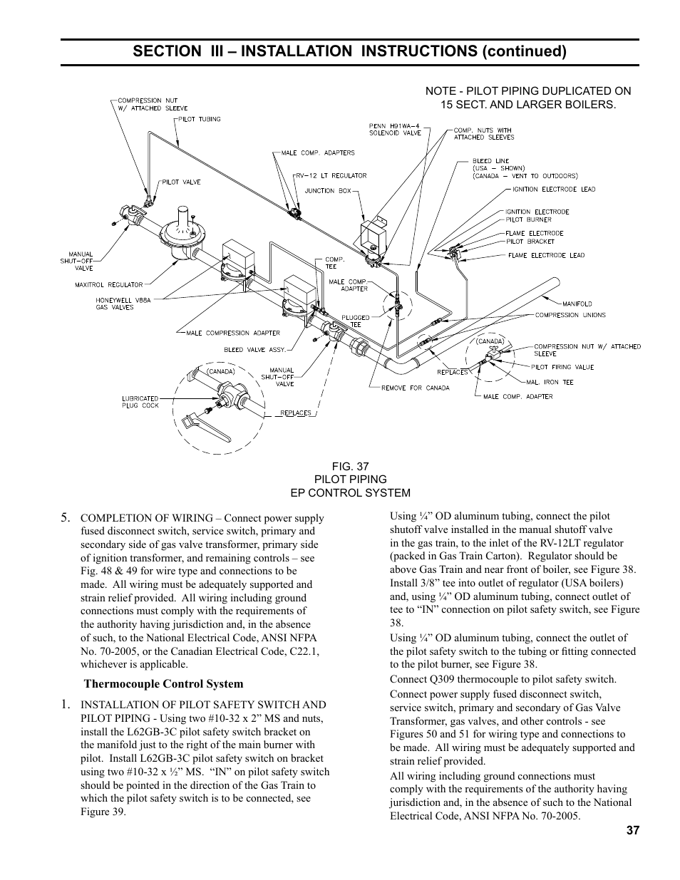 Burnham Series 5B User Manual | Page 37 / 112