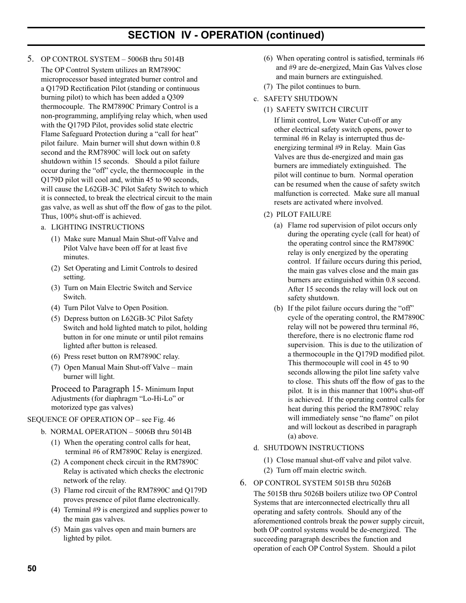 Burnham Series 5B User Manual | Page 50 / 112