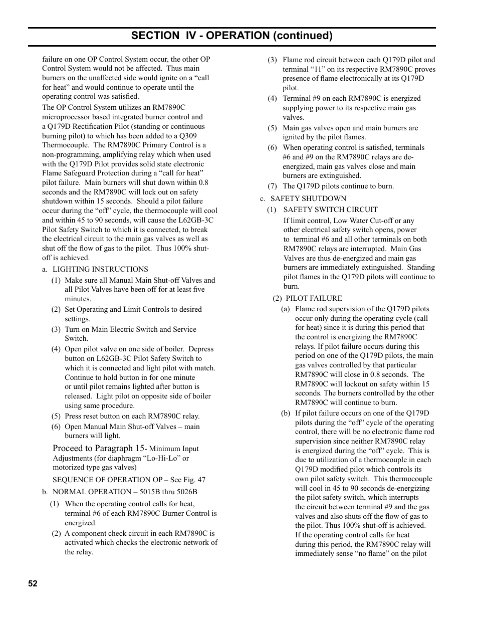 Burnham Series 5B User Manual | Page 52 / 112