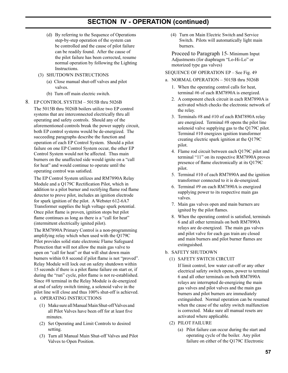 Burnham Series 5B User Manual | Page 57 / 112