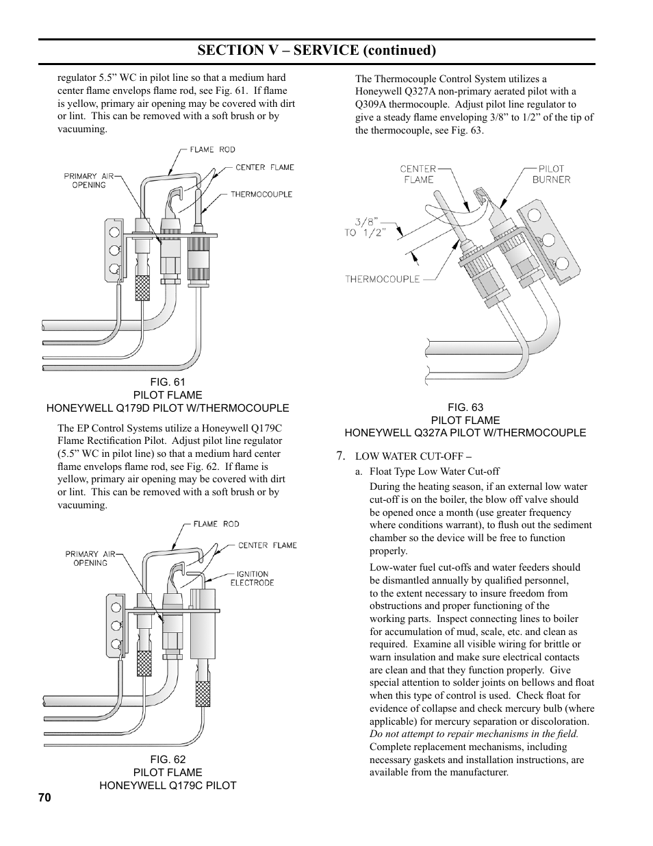 Burnham Series 5B User Manual | Page 70 / 112