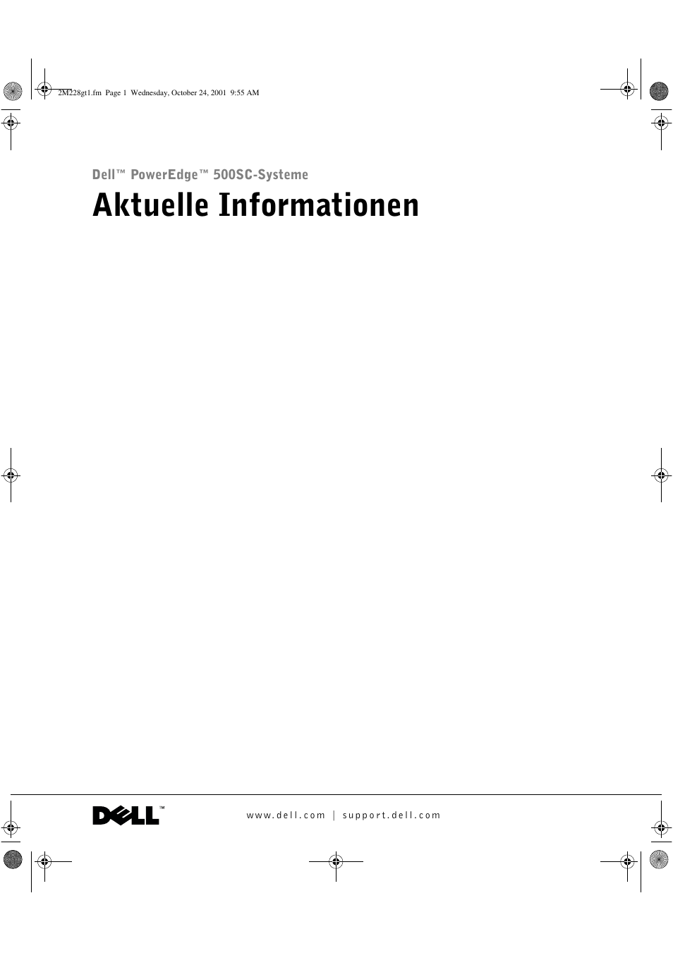 Aktuelle informationen | Dell PowerEdge 500SC User Manual | Page 13 / 30