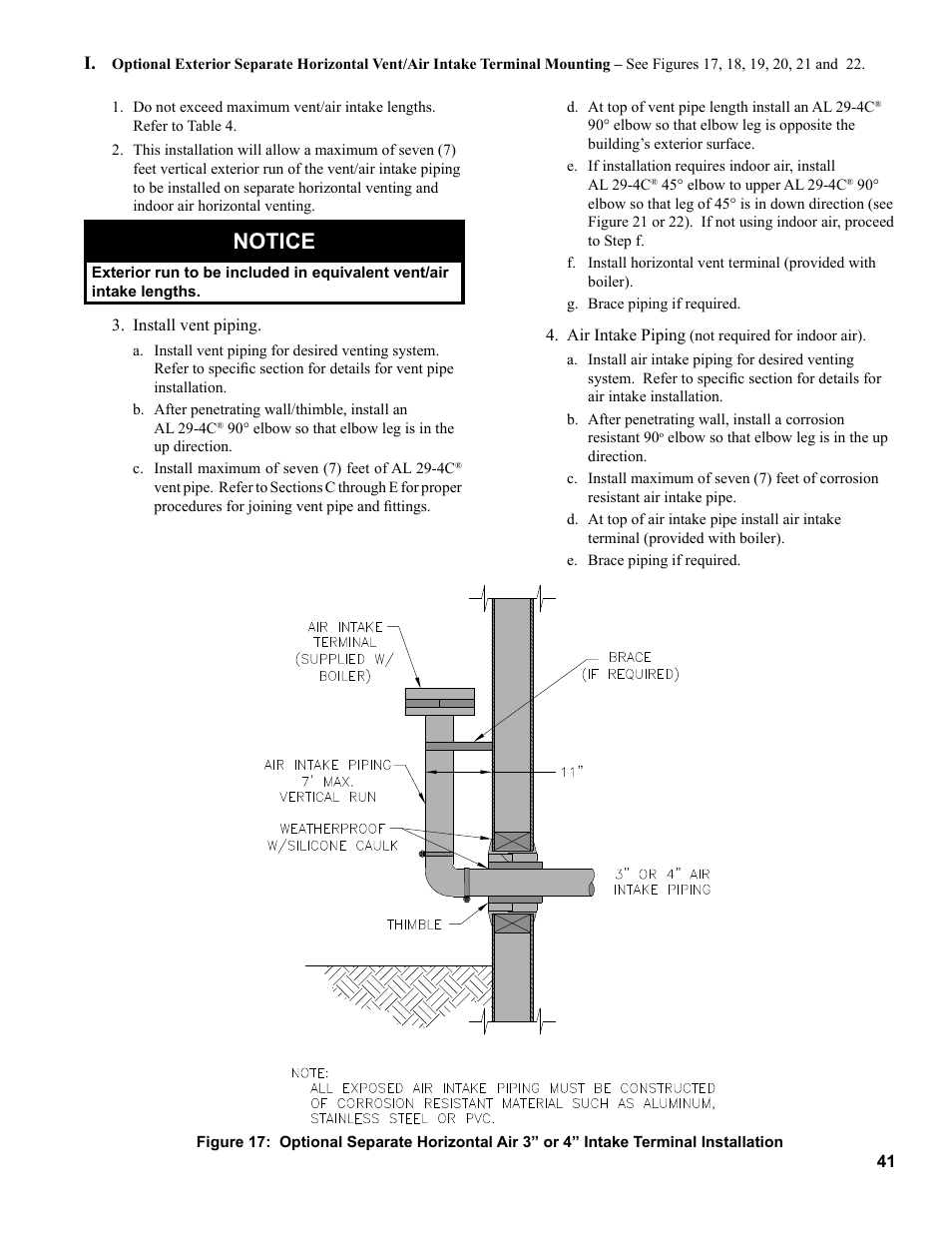 Notice | Burnham SCG 1100-H4 User Manual | Page 41 / 96