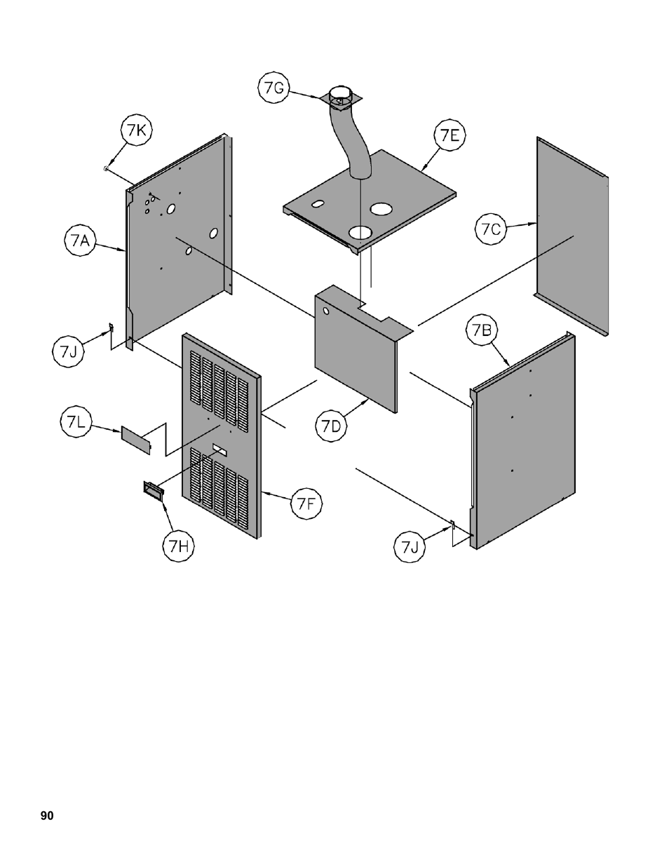 Burnham SCG 1100-H4 User Manual | Page 90 / 96