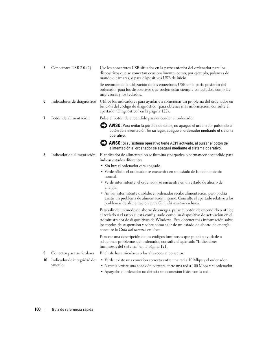 Dell OptiPlex 320 User Manual | Page 100 / 132