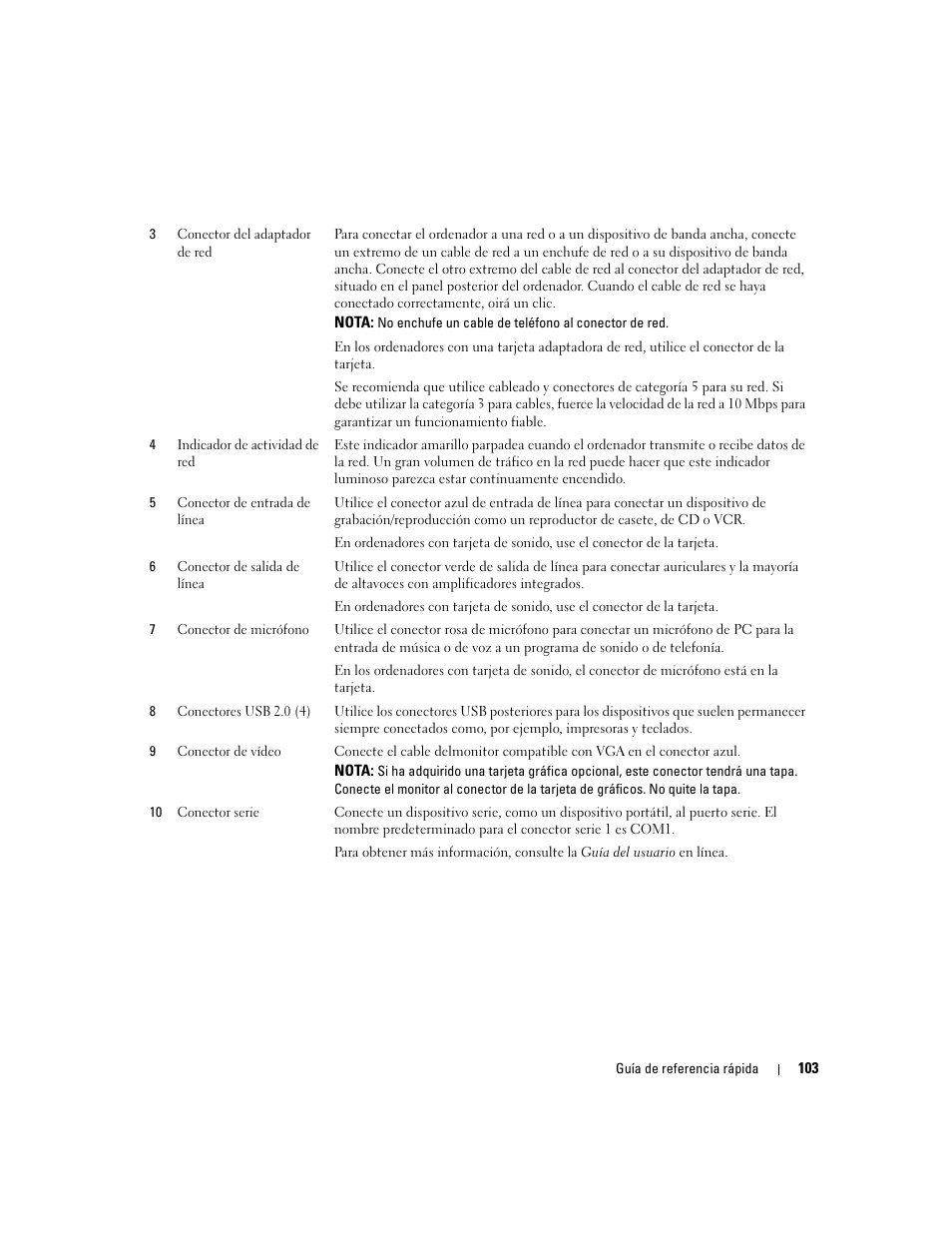 Dell OptiPlex 320 User Manual | Page 103 / 132