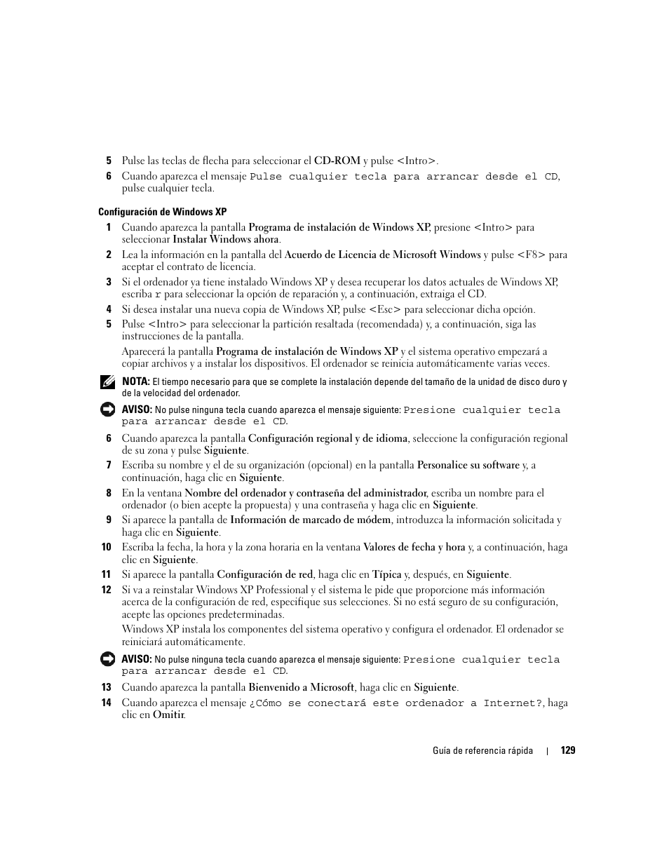 Dell OptiPlex 320 User Manual | Page 129 / 132
