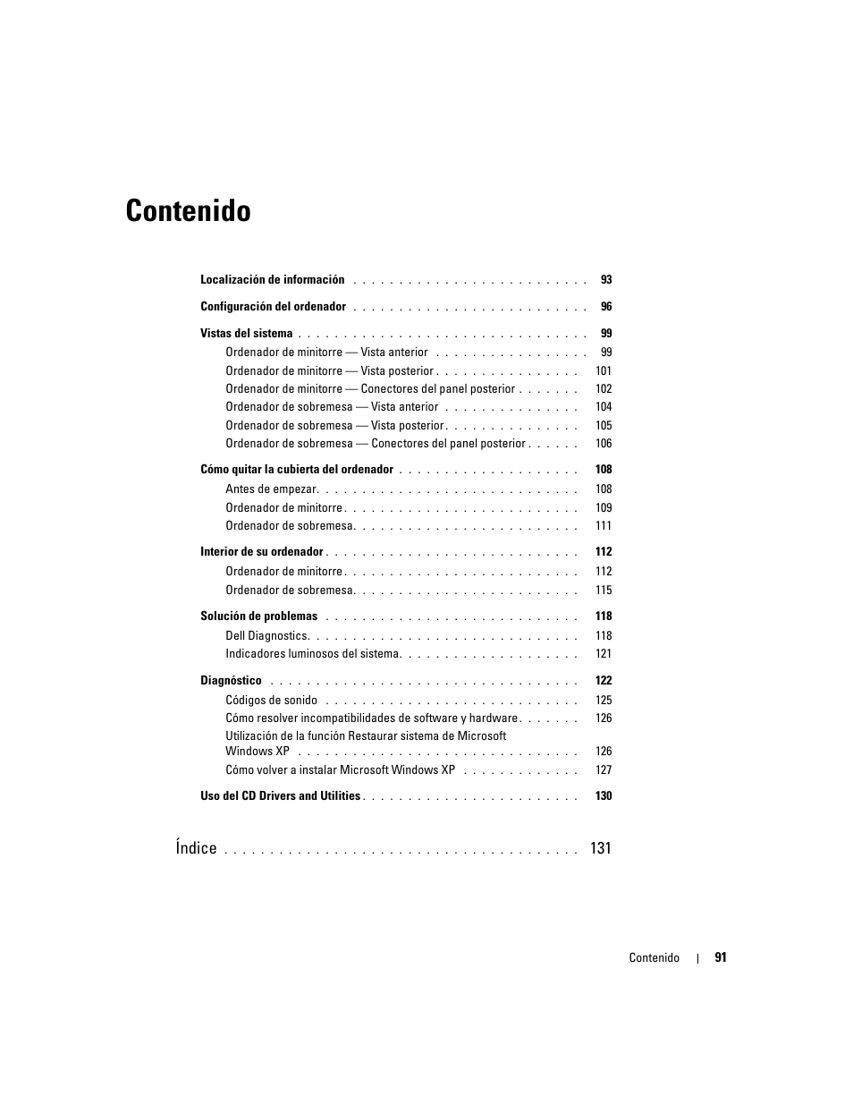 Dell OptiPlex 320 User Manual | Page 91 / 132