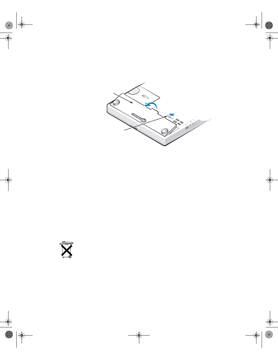 Battery disposal, Regulatory notices | Dell Latitude L400 User Manual | Page 16 / 98