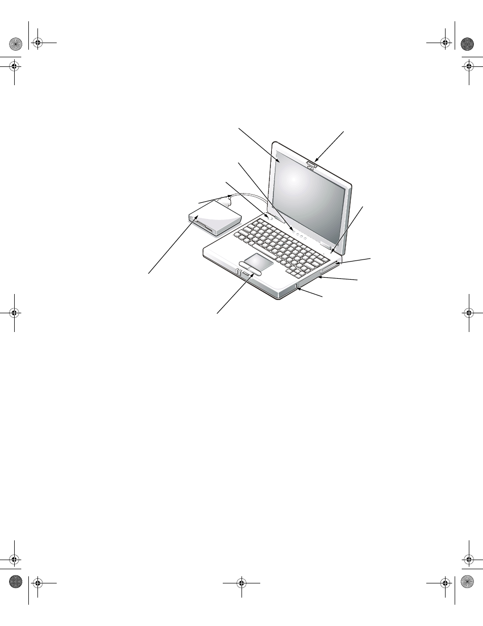 Componentes del ordenador | Dell Latitude L400 User Manual | Page 90 / 98