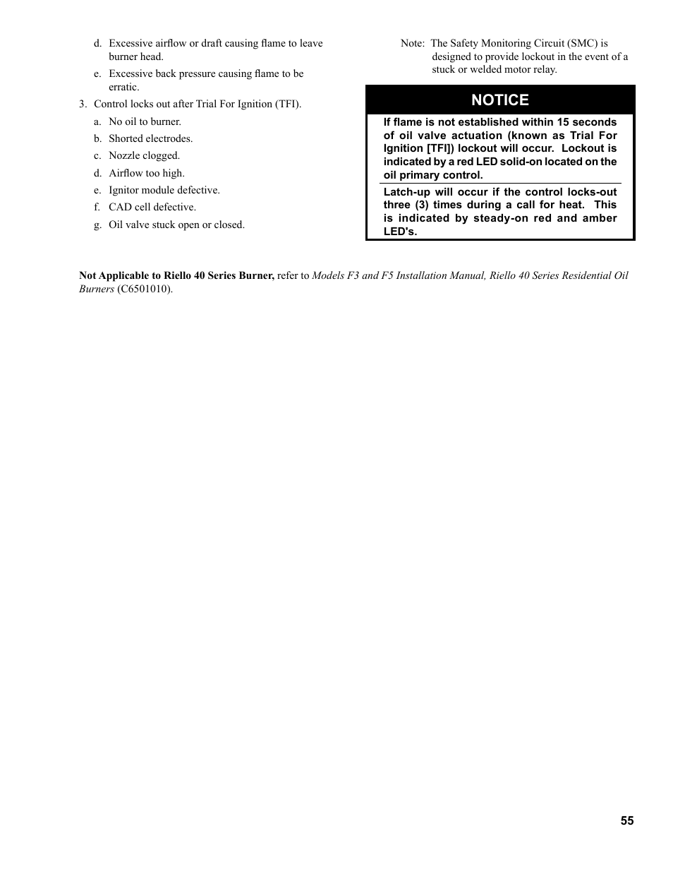 Notice | Burnham MEGASTEAM MST288 User Manual | Page 55 / 68