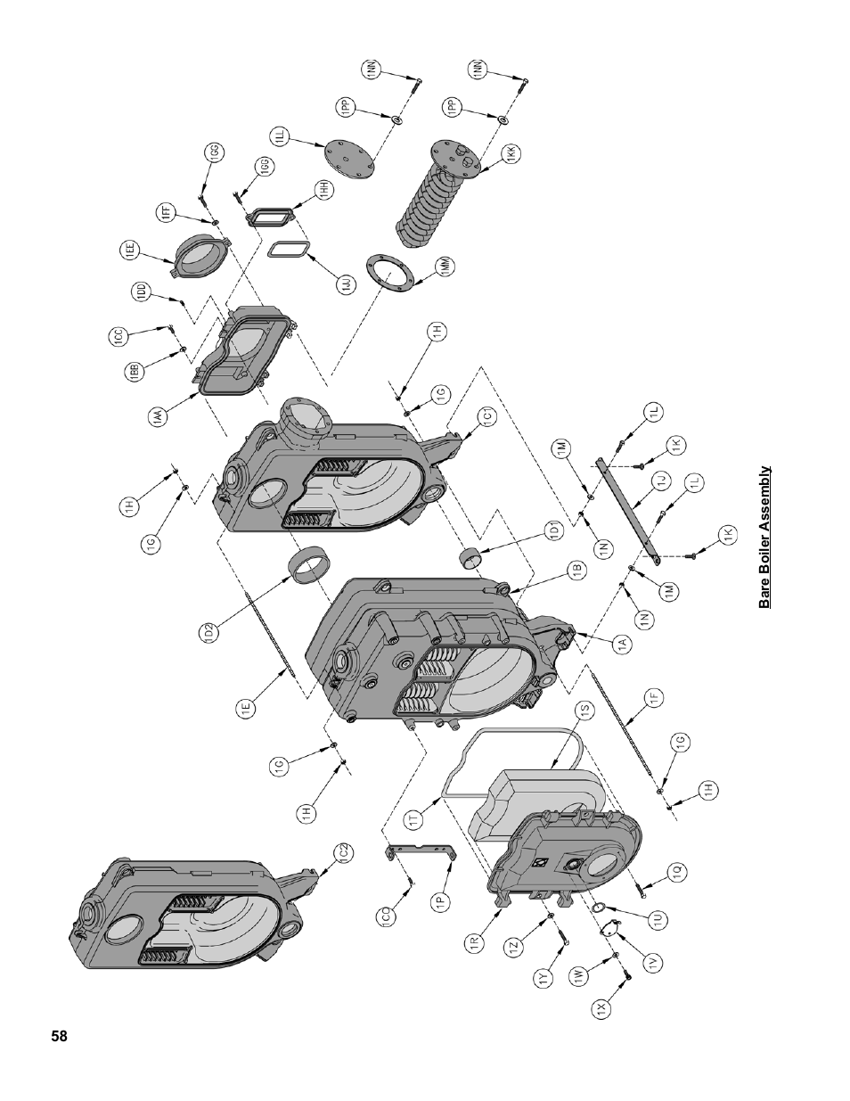 Burnham MEGASTEAM MST288 User Manual | Page 58 / 68