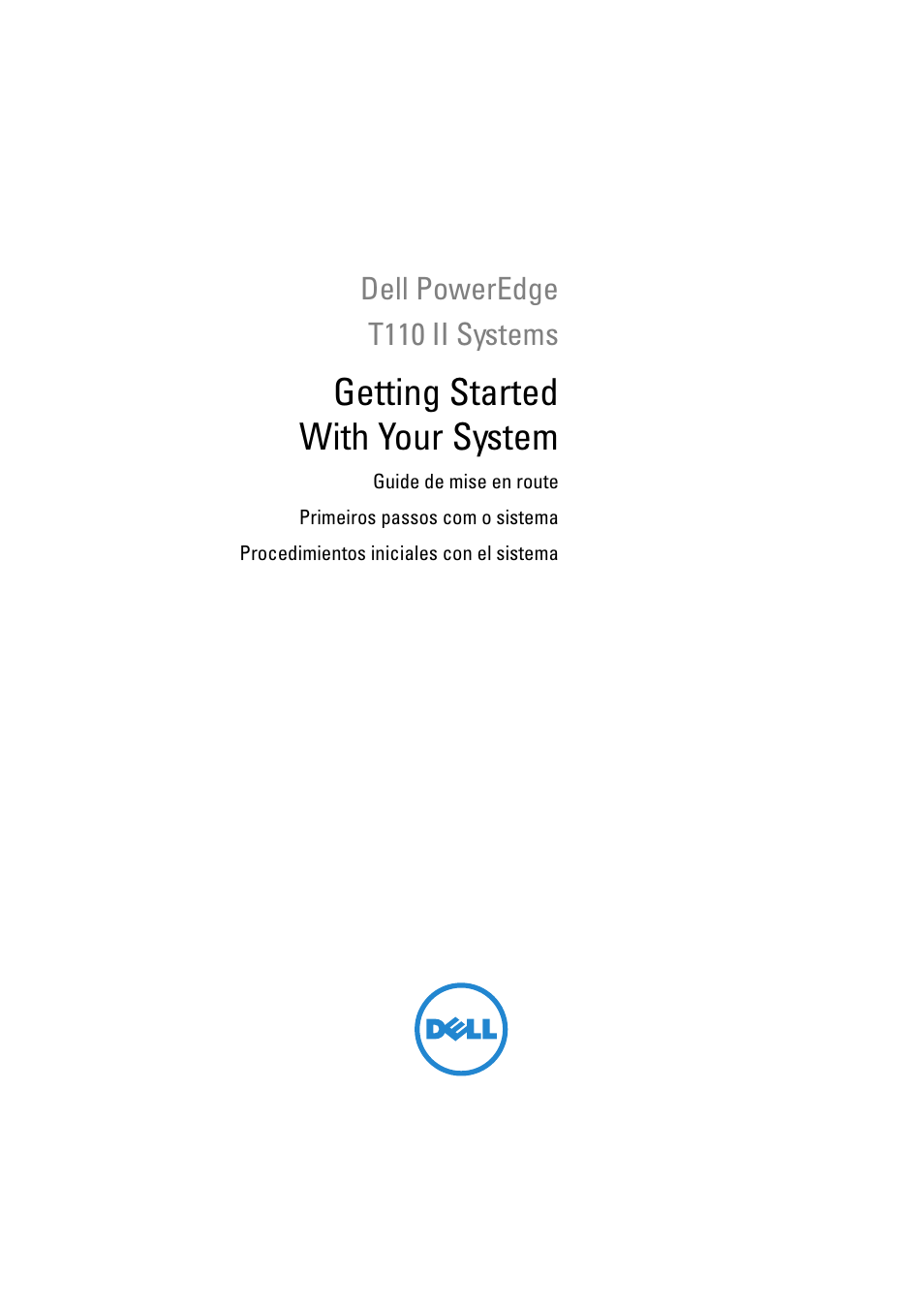 Dell PowerEdge T110 II User Manual | 50 pages