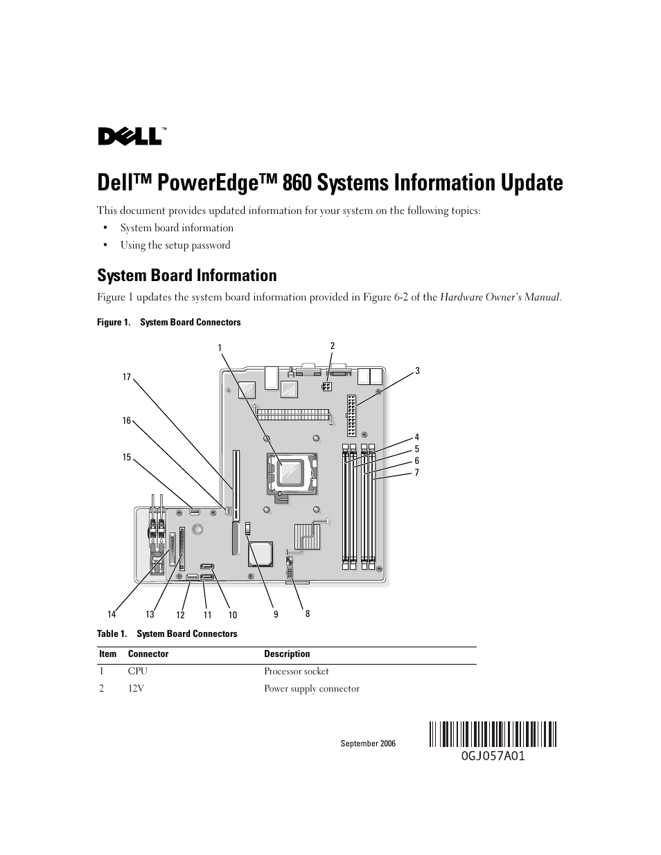 Dell PowerEdge 860 User Manual | 14 pages