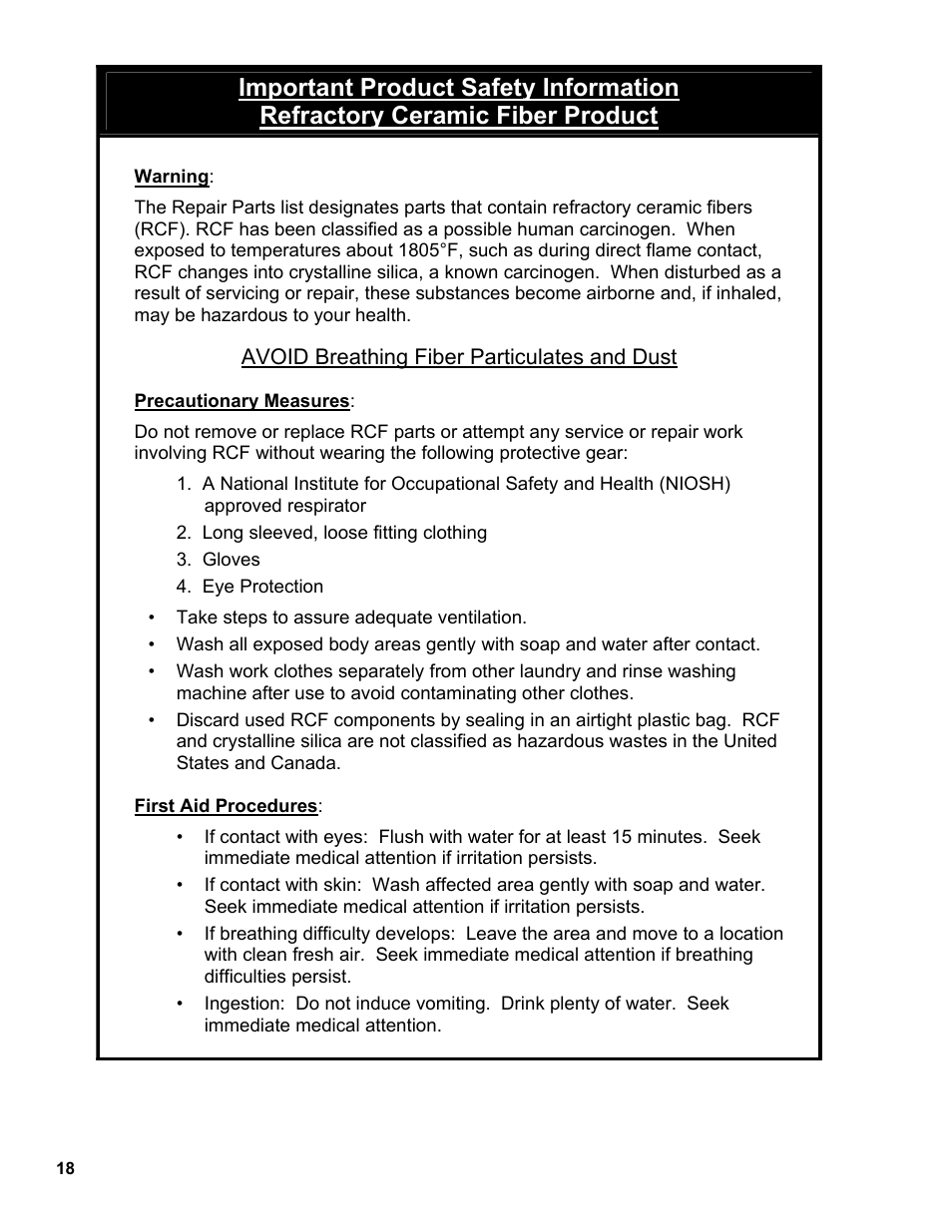 Burnham LE L7248 User Manual | Page 18 / 28