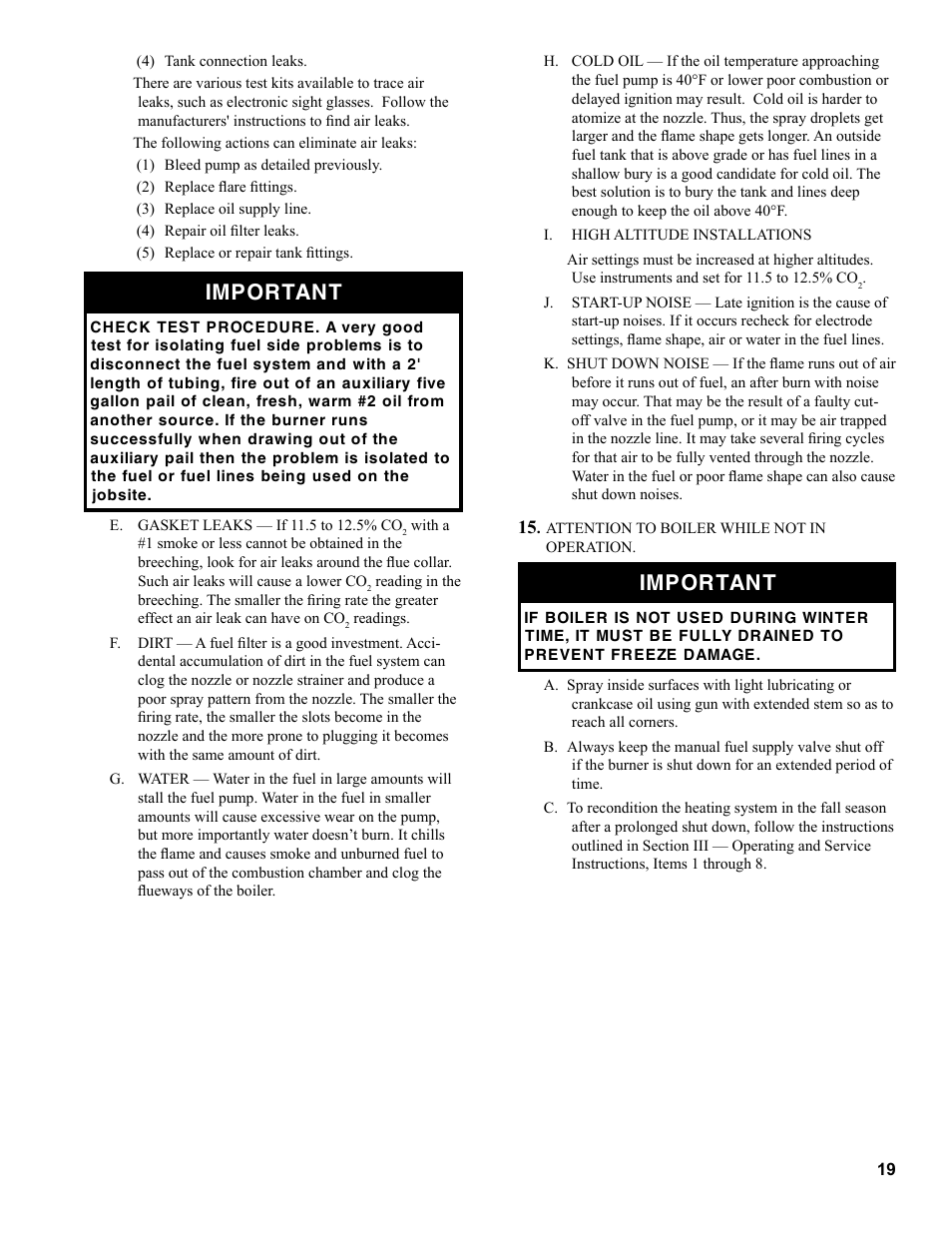 Burnham LE L7248 User Manual | Page 19 / 28