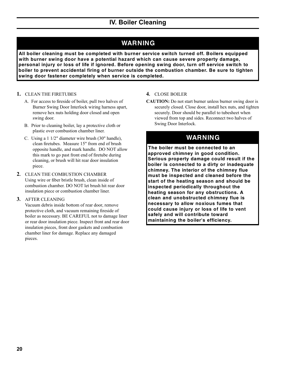 Burnham LE L7248 User Manual | Page 20 / 28