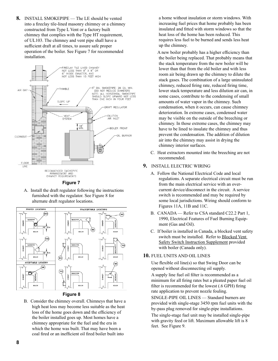 Burnham LE L7248 User Manual | Page 8 / 28