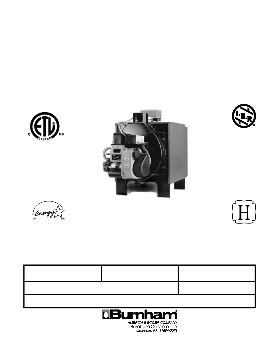 Burnham LEDV SERIES User Manual | 36 pages