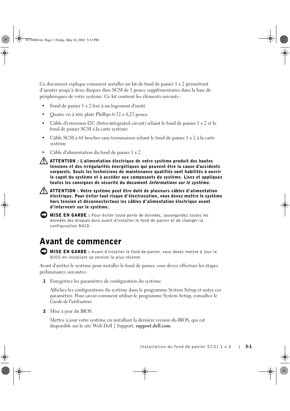 Dell PowerEdge 2600 User Manual | Page 21 / 68