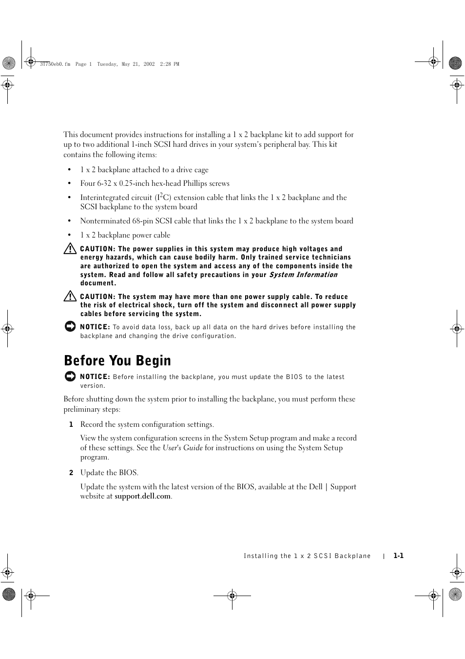 Dell PowerEdge 2600 User Manual | Page 3 / 68