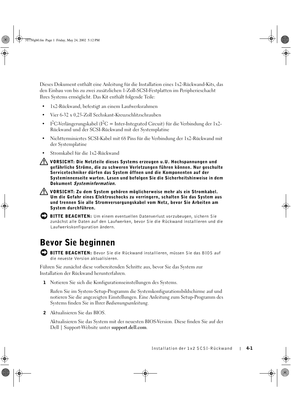 Dell PowerEdge 2600 User Manual | Page 31 / 68