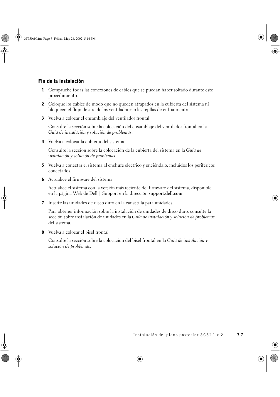 Dell PowerEdge 2600 User Manual | Page 67 / 68