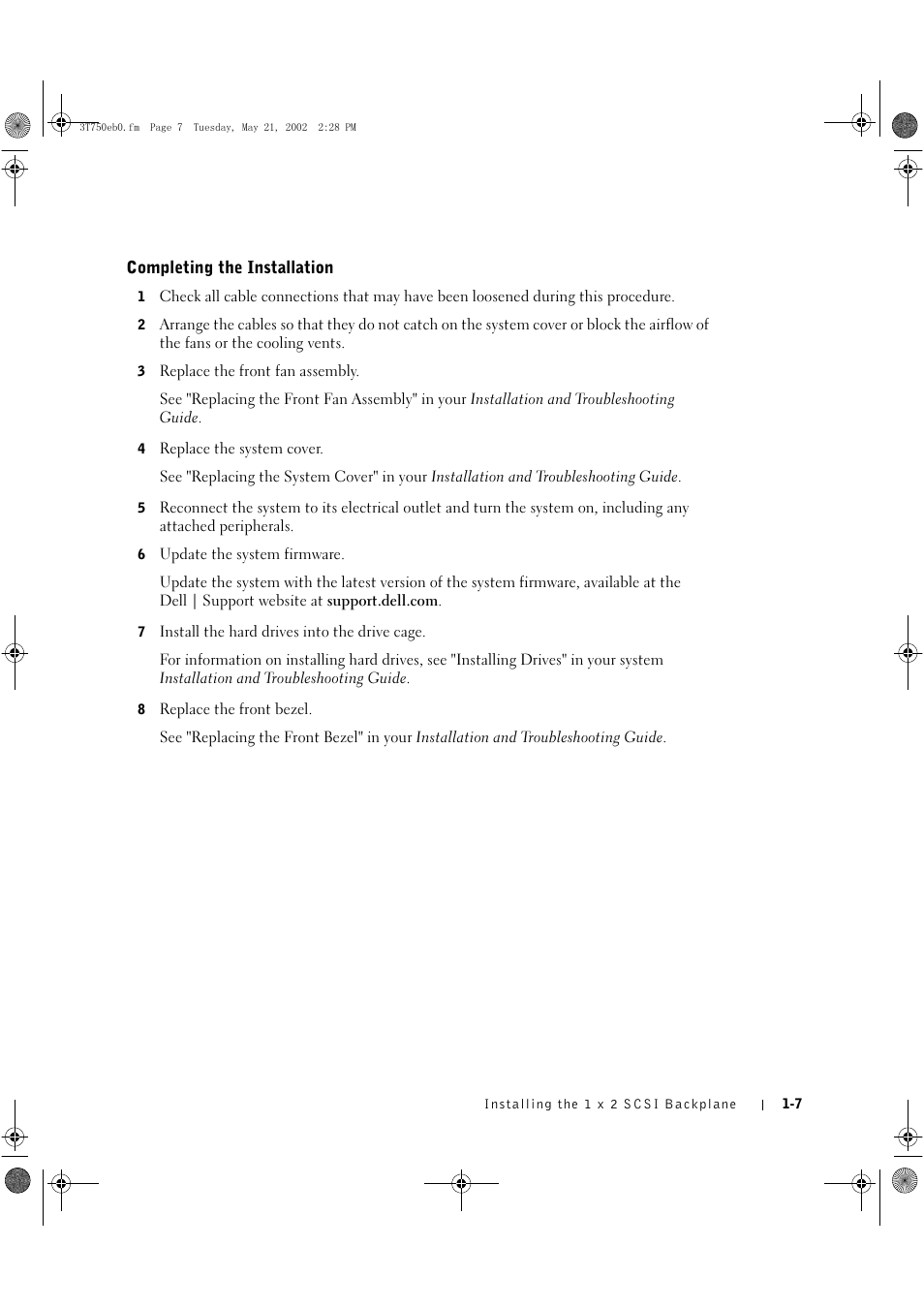 Dell PowerEdge 2600 User Manual | Page 9 / 68