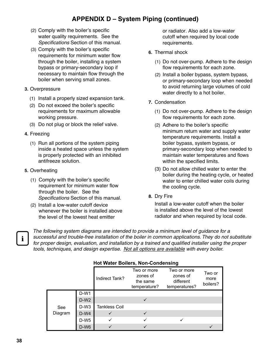 Appendix d – system piping (continued) | Burnham ES2 User Manual | Page 38 / 52