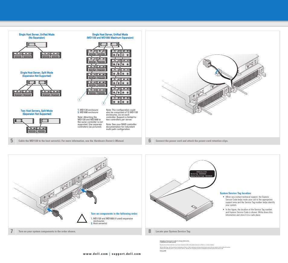 Dell PowerVault MD1120 User Manual | Page 2 / 2