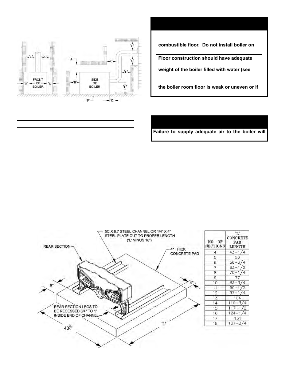 Warning | Burnham MPC User Manual | Page 14 / 108