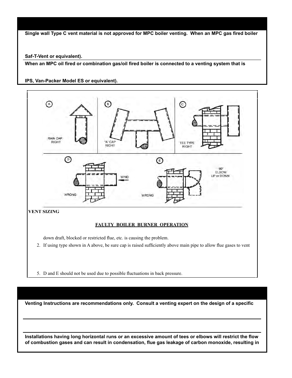 Warning | Burnham MPC User Manual | Page 16 / 108