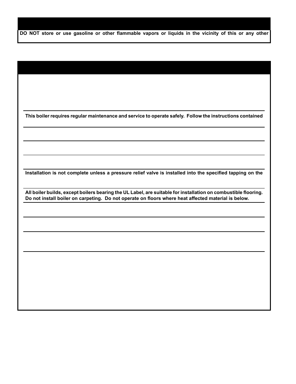 Danger, Warning | Burnham MPC User Manual | Page 6 / 108
