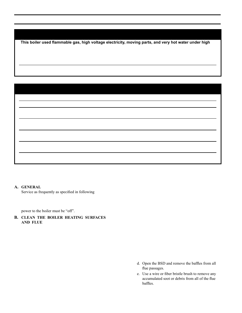 Danger, Warning | Burnham MPC User Manual | Page 68 / 108