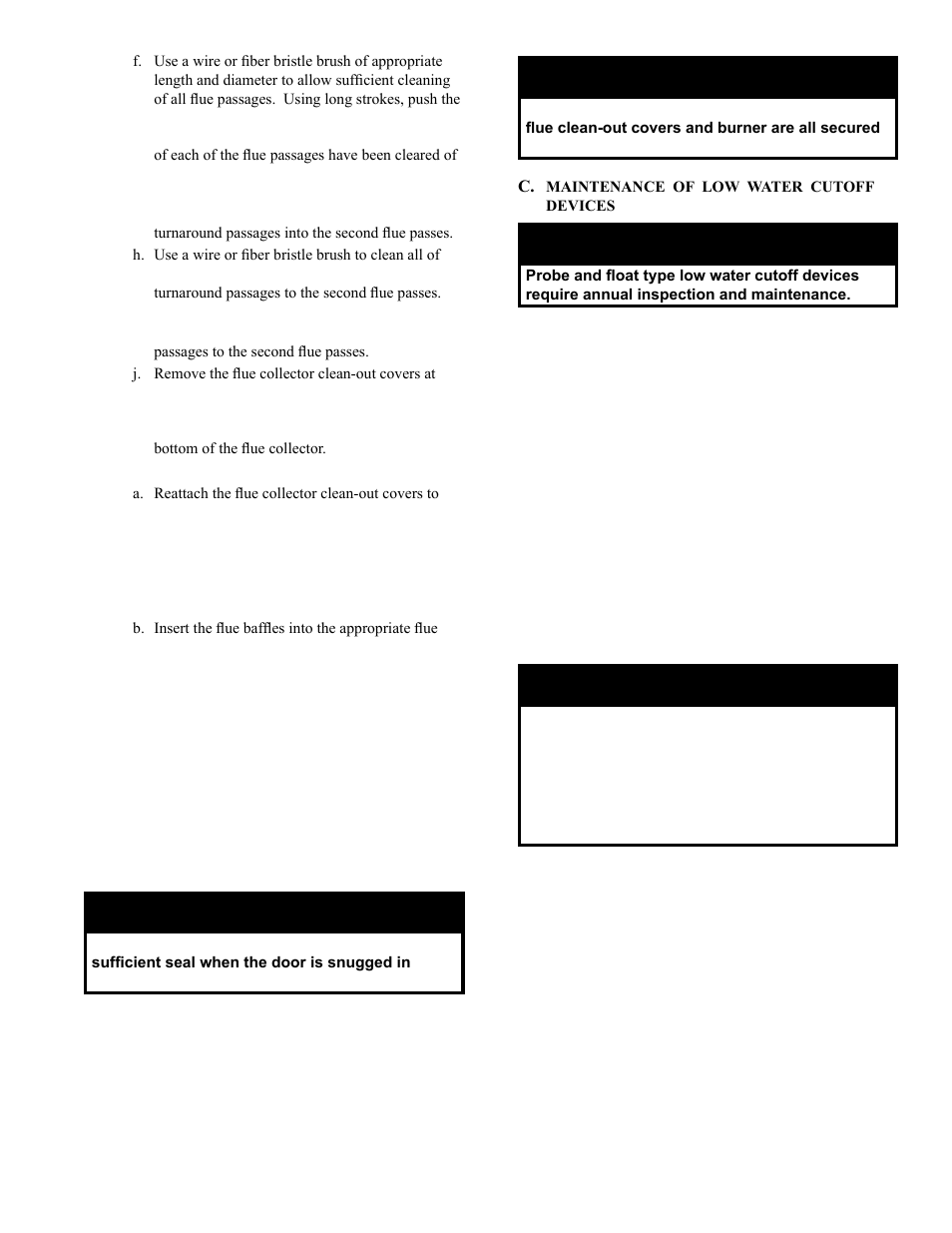 Notice, Caution, Danger | Burnham MPC User Manual | Page 69 / 108