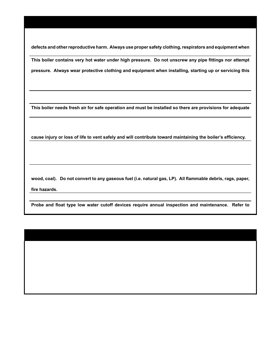 Warning, Notice | Burnham MPC User Manual | Page 7 / 108