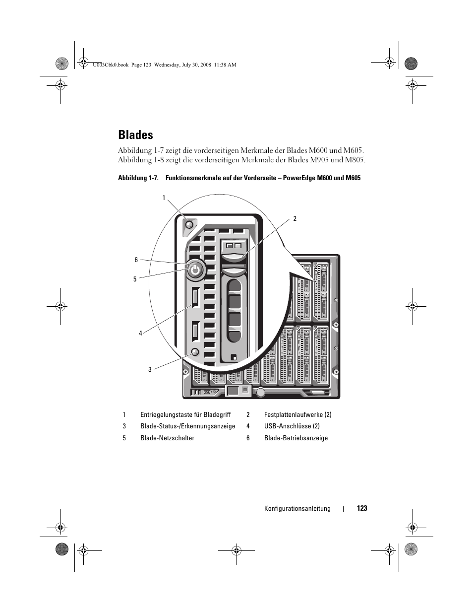 Blades | Dell PowerEdge M600 User Manual | Page 125 / 232