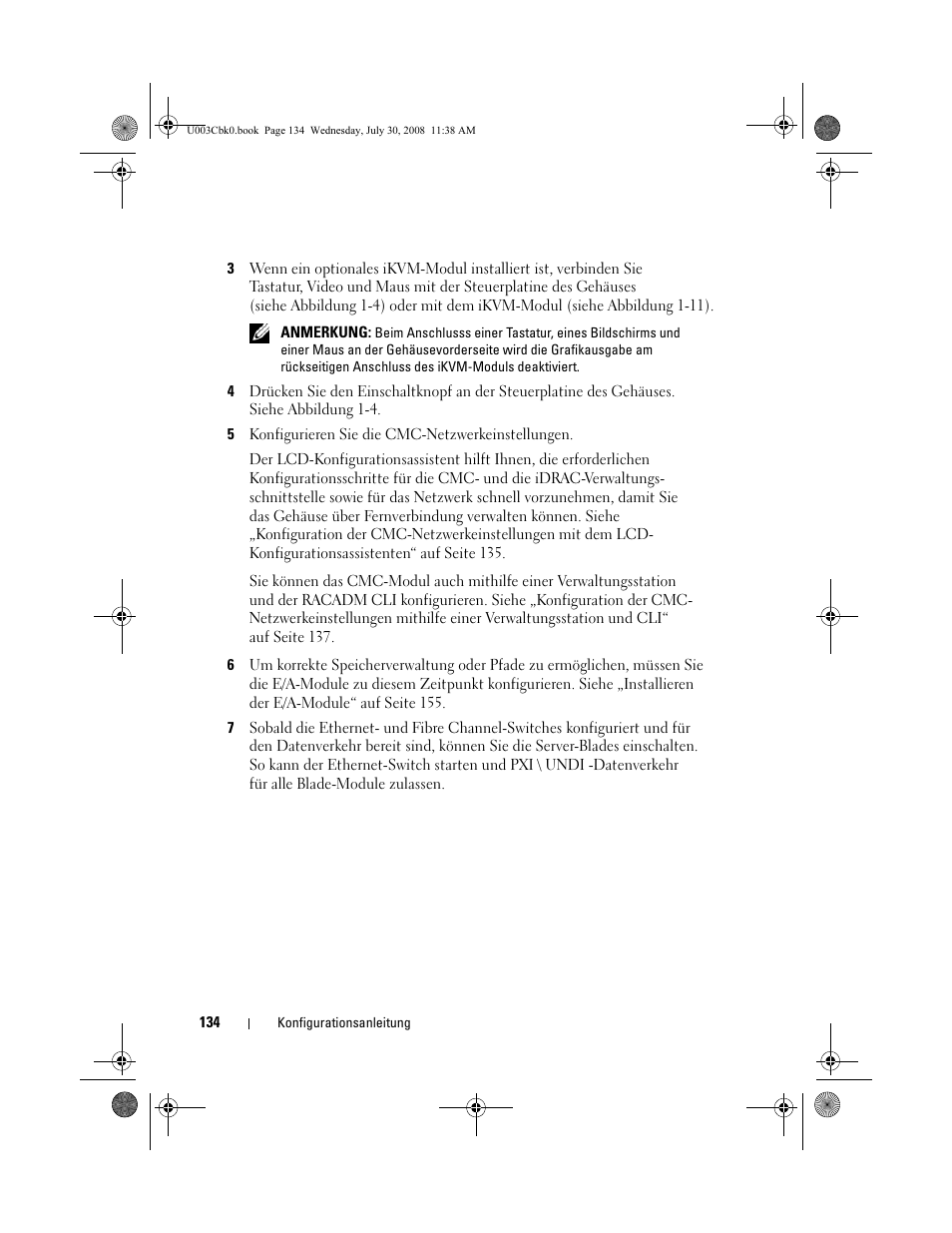 Dell PowerEdge M600 User Manual | Page 136 / 232