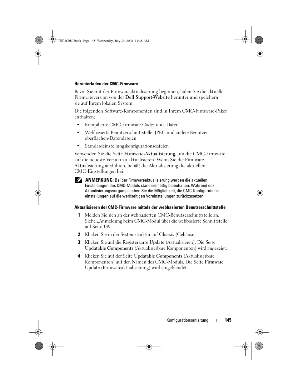 Dell PowerEdge M600 User Manual | Page 147 / 232