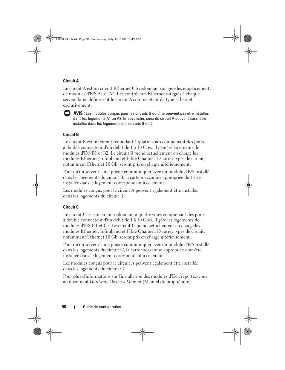 Dell PowerEdge M600 User Manual | Page 98 / 232