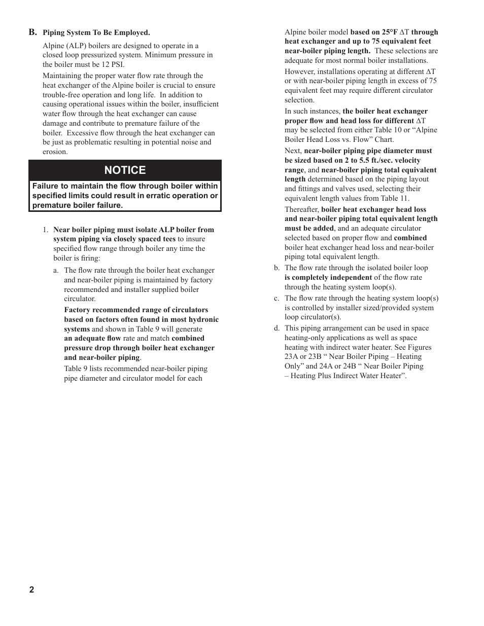 Notice | Burnham ALP080 User Manual | Page 2 / 7