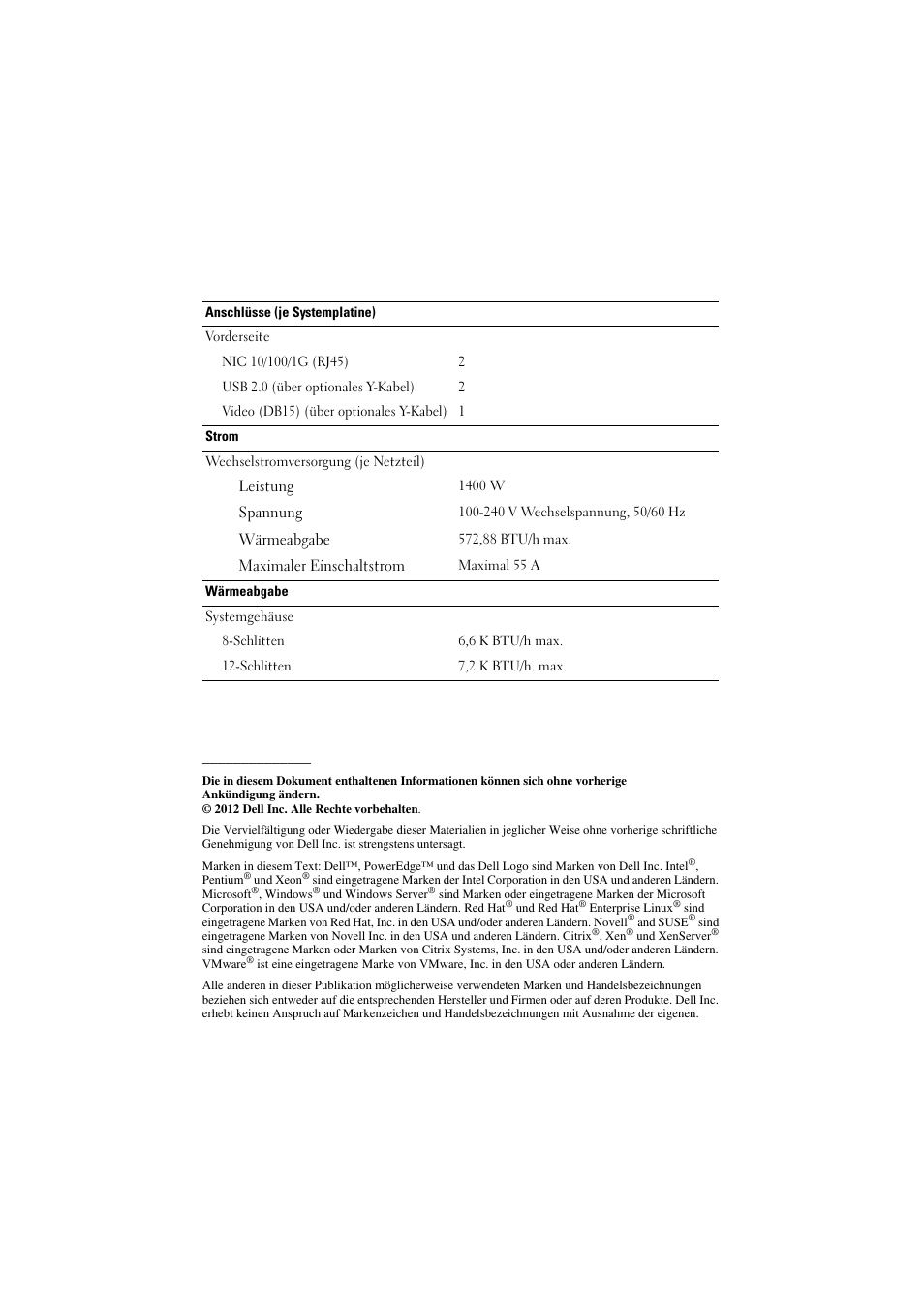 Dell PowerEdge C5220 User Manual | Page 16 / 32