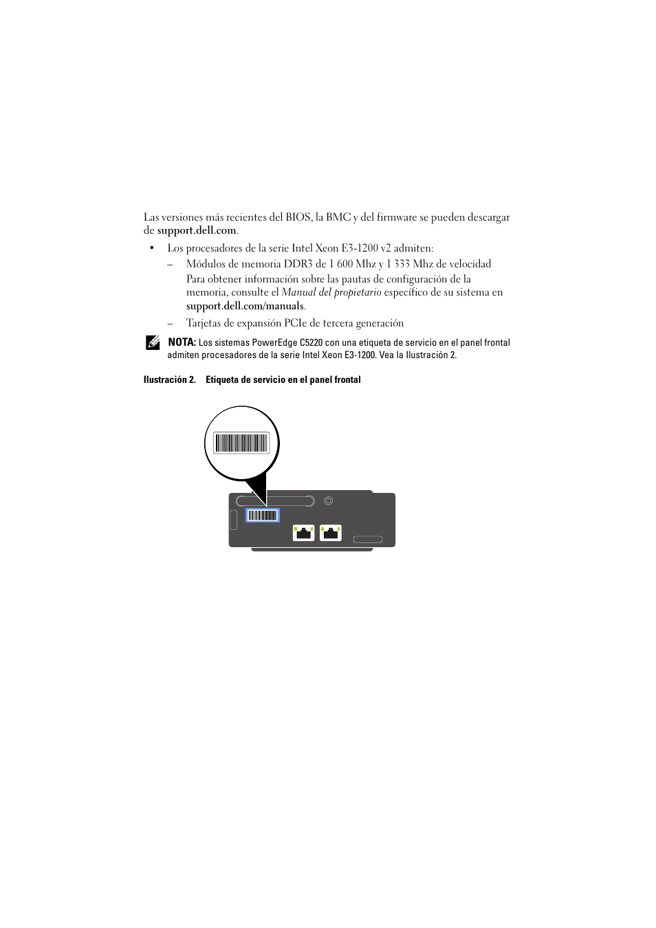 Dell PowerEdge C5220 User Manual | Page 26 / 32